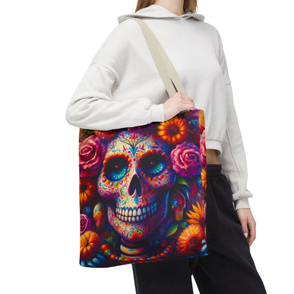 Mexican Tradition Dia de Los Muertos Cute Colorful Bags