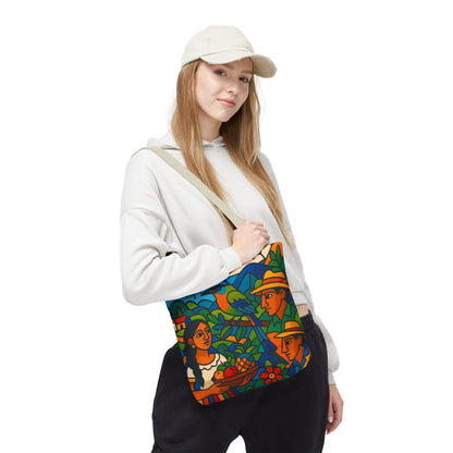 Torogoz Vibrant Art Tote Bag - Perfect Gift for Art and Nature Lovers
