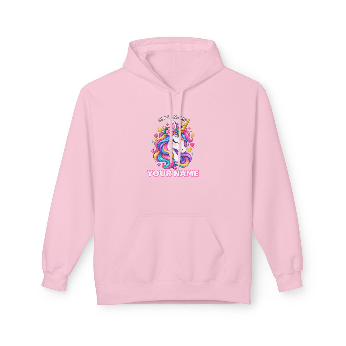 Personalized Unicorn Teacher Hoodie – Custom Name & Classroom Sweatshirt