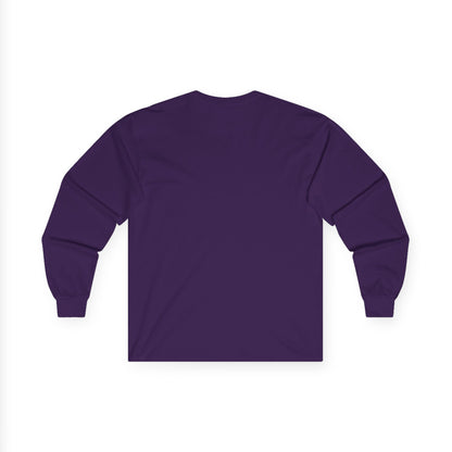 Personalized Crayon Art Long Sleeve Tee - Custom Name School Shirt