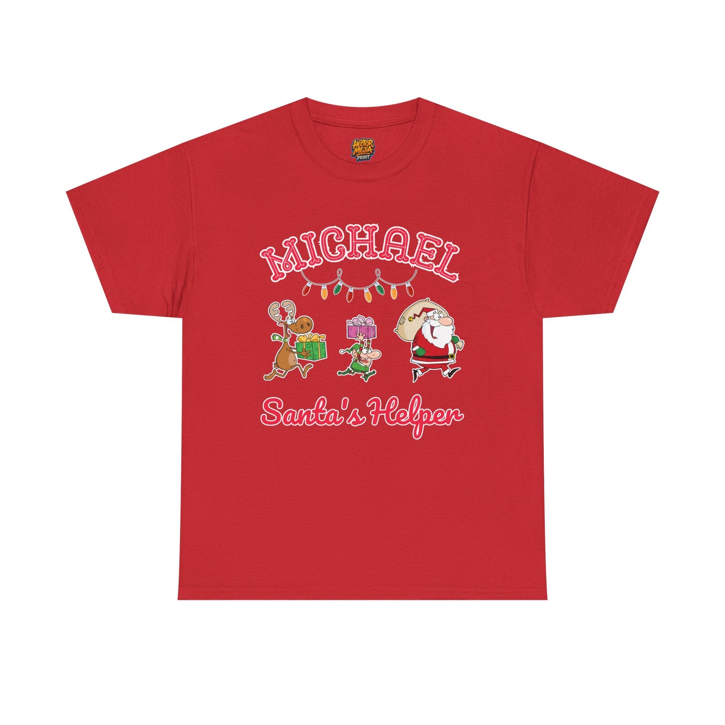 Funny Santa's Helper Personalized Tee