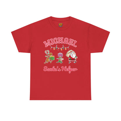 Funny Santa's Helper Personalized Tee