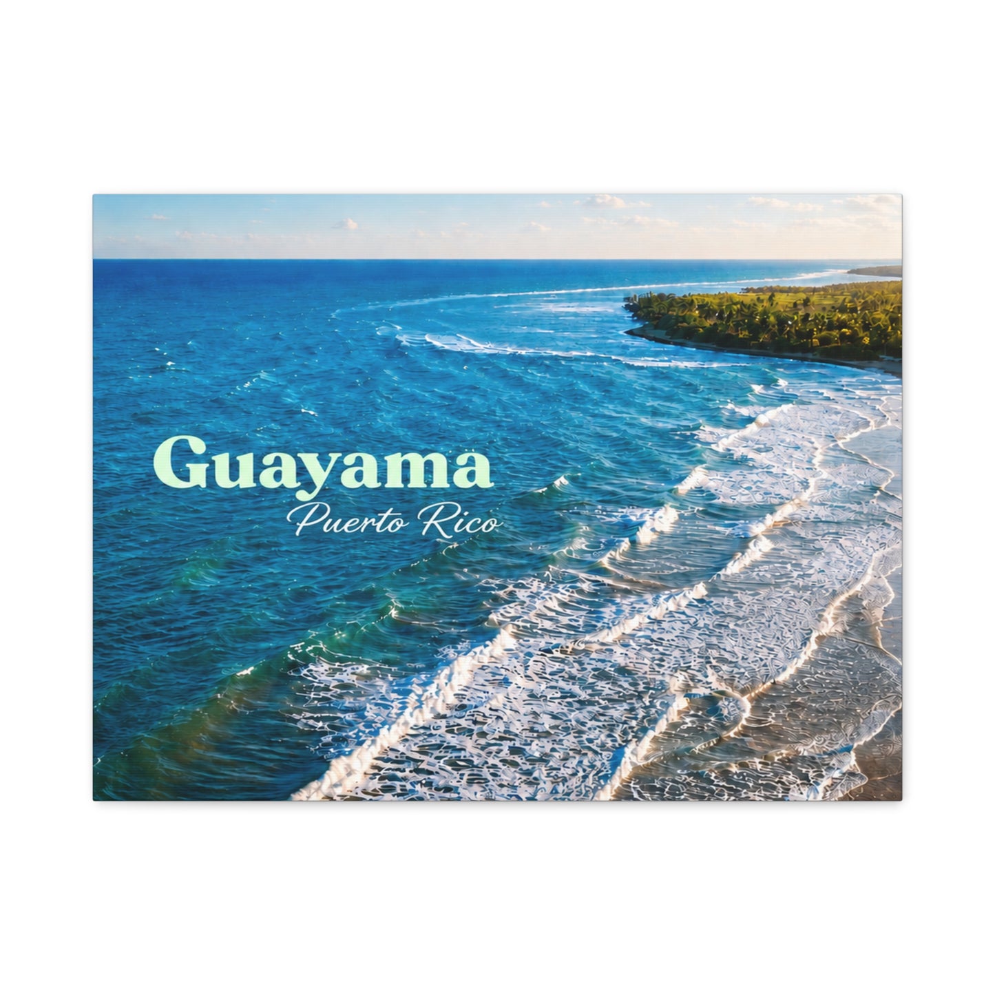 Guayama Canvas Print — Matte Stretched Wall Art