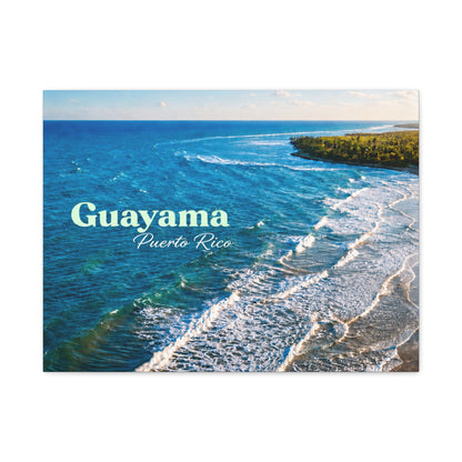 Guayama Canvas Print — Matte Stretched Wall Art