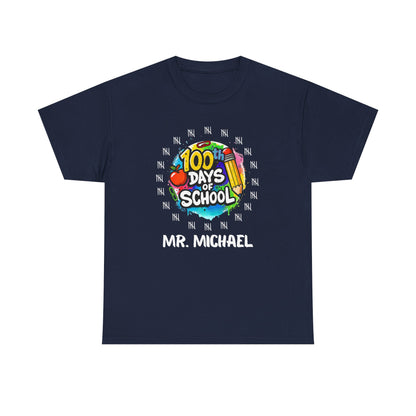 100 Days of School Unisex Tee, Customizable shirt