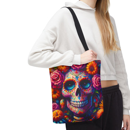 Mexican Tradition Dia de Los Muertos Cute Colorful Bags