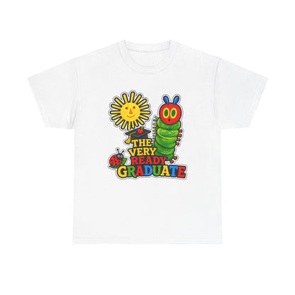 1.0 Personalized Very Ready Graduate Staff Shirt | Custom Teacher Name and Role T-Shirt | Preschool & Kindergarten Graduation Tee
