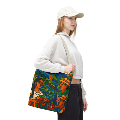 Torogoz Vibrant Art Tote Bag - Perfect Gift for Art and Nature Lovers