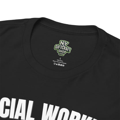 Personalized Social Worker T-Shirt with Custom Name | Social Work Gift