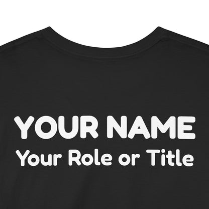 1.0 Personalized Very Ready Graduate Staff Shirt | Custom Teacher Name and Role T-Shirt | Preschool & Kindergarten Graduation Tee