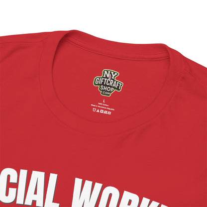 Personalized Social Worker T-Shirt with Custom Name | Social Work Gift