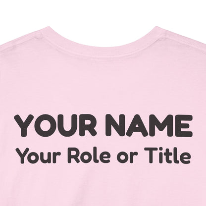 1.0 Personalized Very Ready Graduate Staff Shirt | Custom Teacher Name and Role T-Shirt | Preschool & Kindergarten Graduation Tee