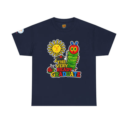 1.0 Personalized Very Ready Graduate Staff Shirt | Custom Teacher Name and Role T-Shirt | Preschool & Kindergarten Graduation Tee