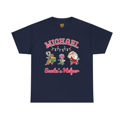 Funny Santa's Helper Personalized Tee