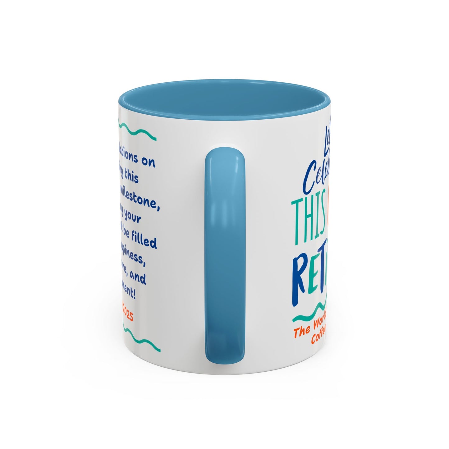 Retirement Coffee Mug, Personalized Gift, Cozy Celebration Present, Milestone Commemoration, Office Desk Decor, Retirement Gift Idea,
