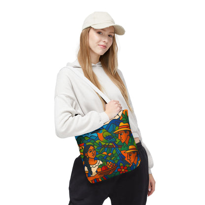 Torogoz Vibrant Art Tote Bag - Perfect Gift for Art and Nature Lovers