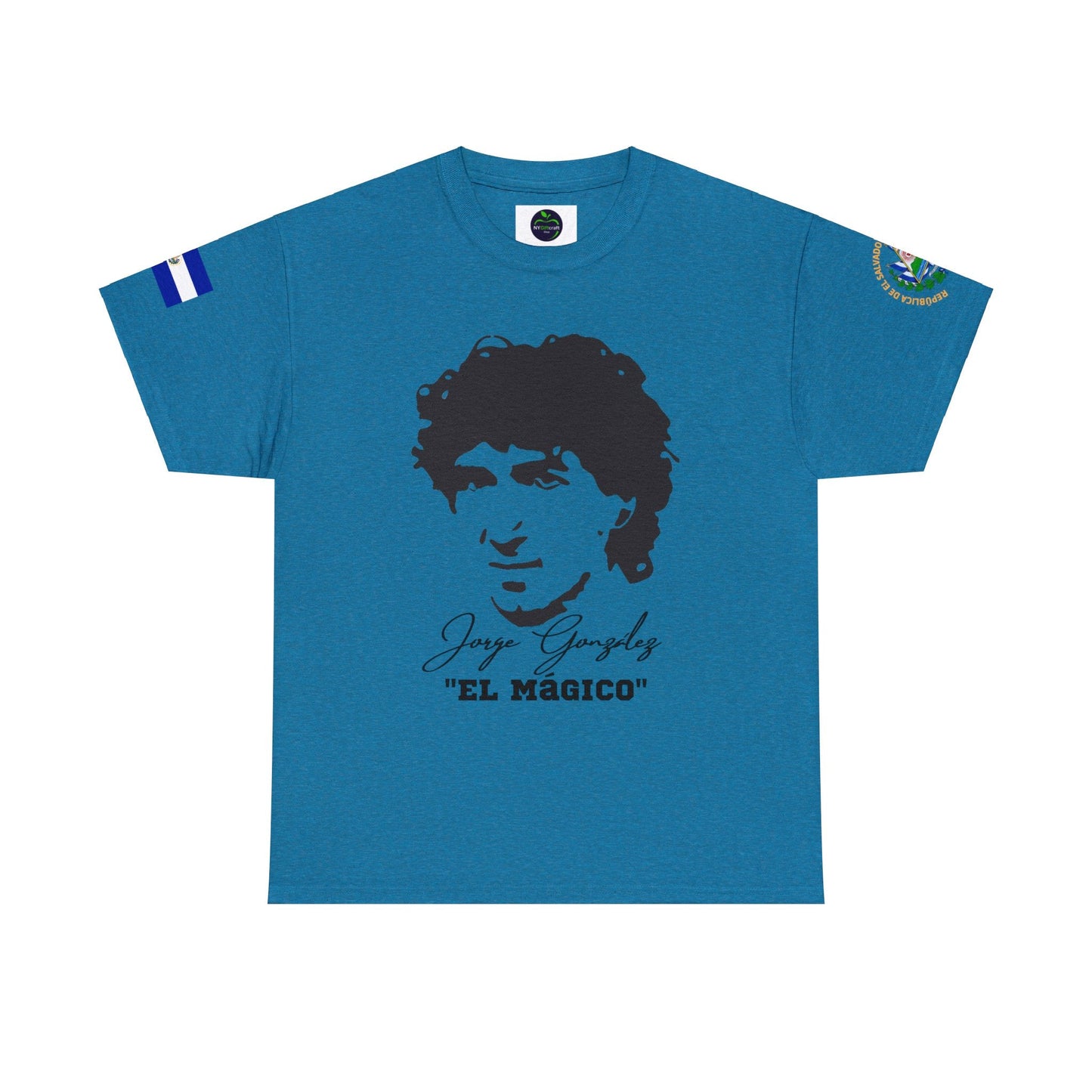 Jorge "El Magico" Gonzales Unisex T-Shirt | 100% Cotton | El Salvador - NY GIftcraft